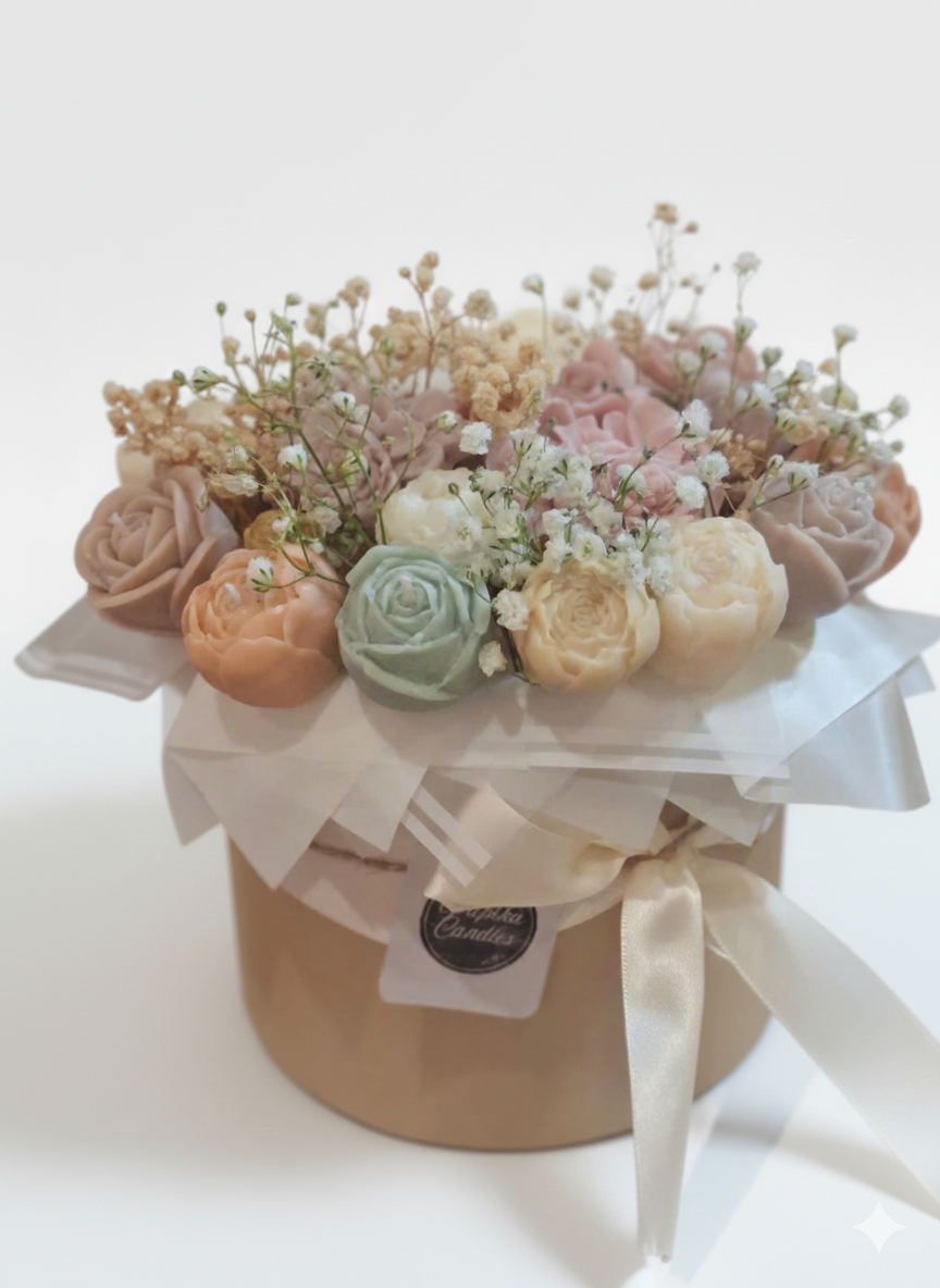 ✨Ramos de flores aromáticas de vela de soja