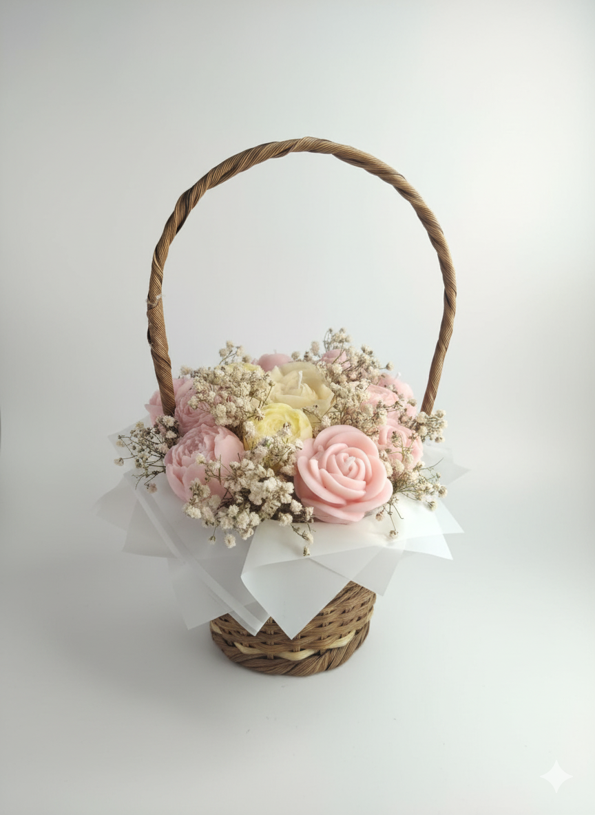 ✨Ramos de flores aromáticas de vela de soja