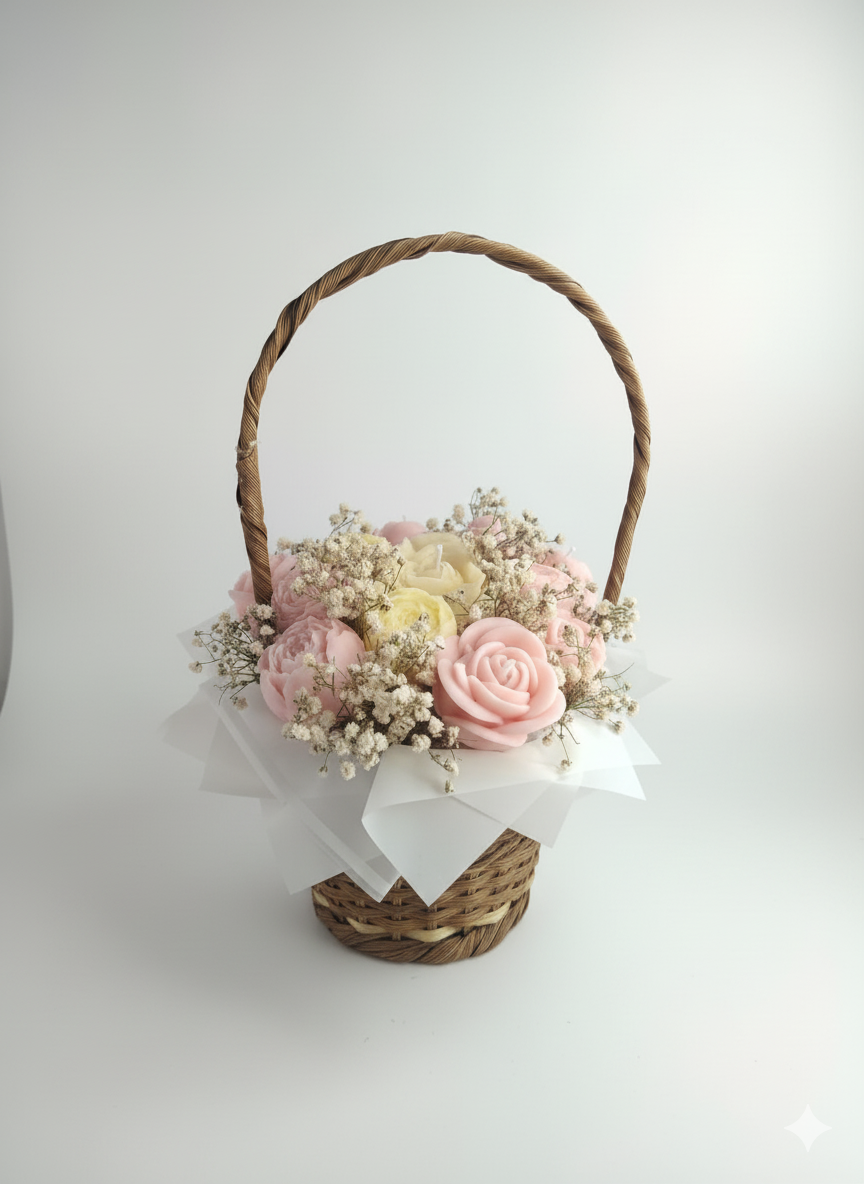 ✨Ramos de flores aromáticas de vela de soja