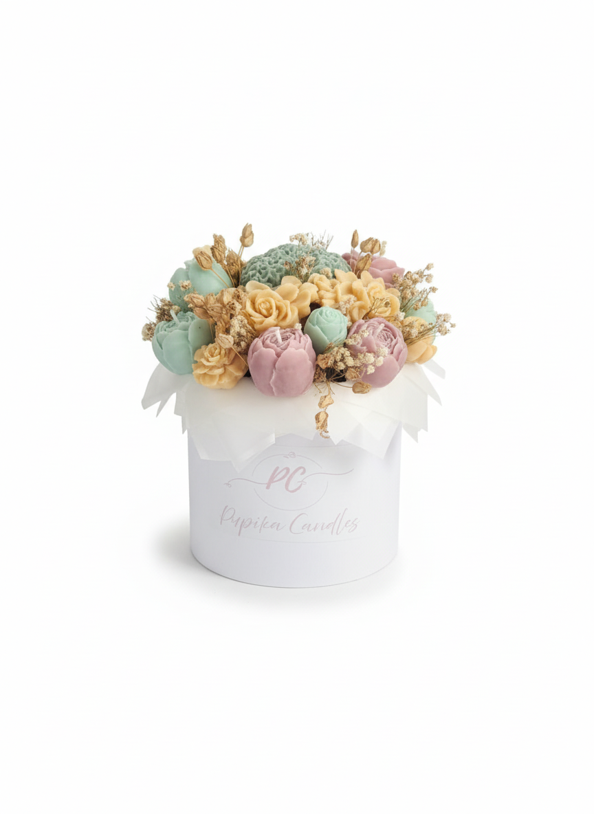 ✨Ramos de flores aromáticas de vela de soja