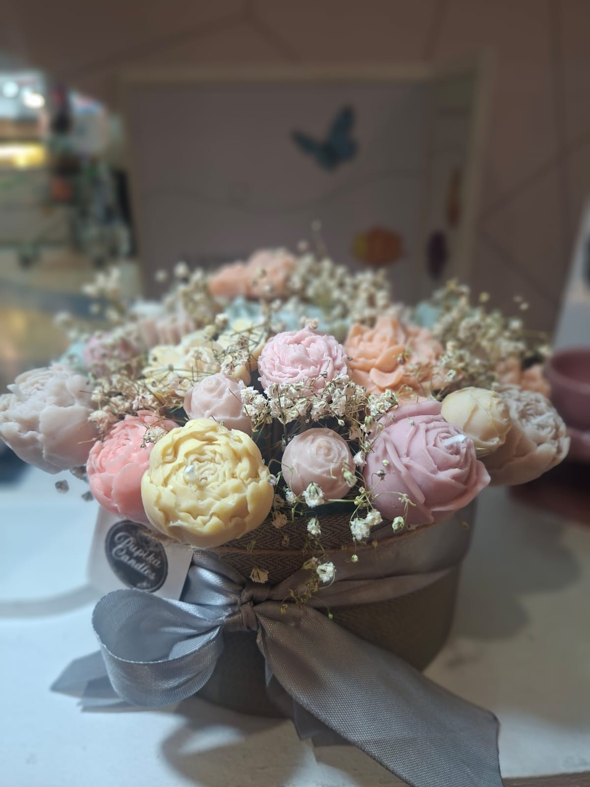 ✨Ramos de flores aromáticas de vela de soja